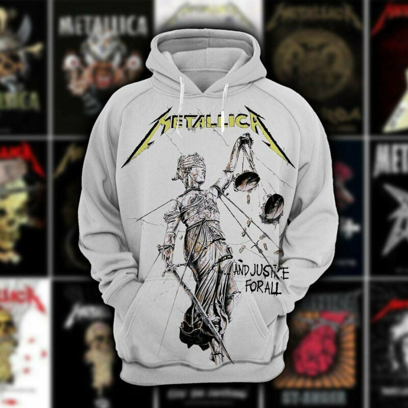 Metallica Style Hoodie