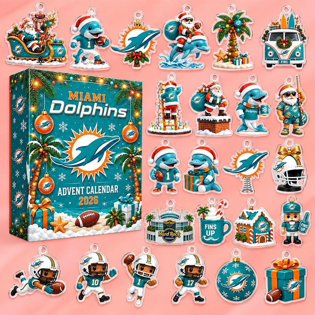 Miami Dolphins 2026 Advent Calendar for Football Fans