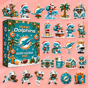 Miami Dolphins 2026 Advent Calendar for Football Fans