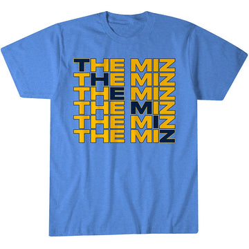 Milwaukee Brewers Jacob Misiorowski The Miz Text Stack Graphic Shirt for Baseball Fans