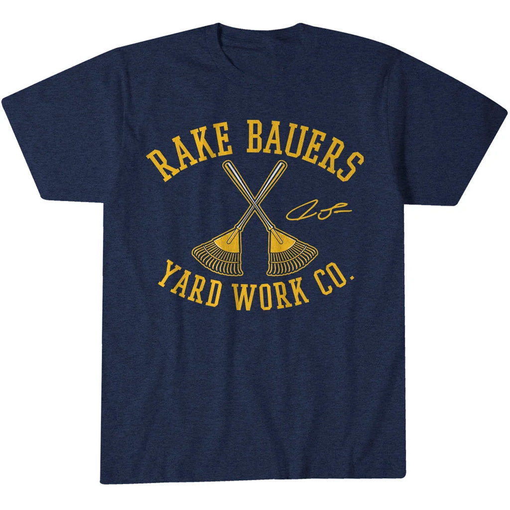 Milwaukee Brewers Jake Bauers Rake Bauers Yard Work Graphic Shirt for Baseball Fans