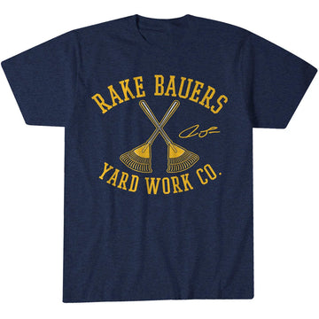 Milwaukee Brewers Jake Bauers Rake Bauers Yard Work Graphic Shirt for Baseball Fans
