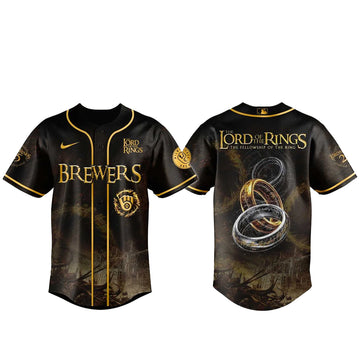 Milwaukee Brewers x The Lord Of The Rings Baseball Jersey