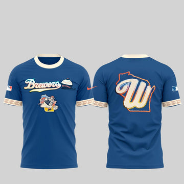Milwaukee Brewers City Connect 2026 Blue Shirt