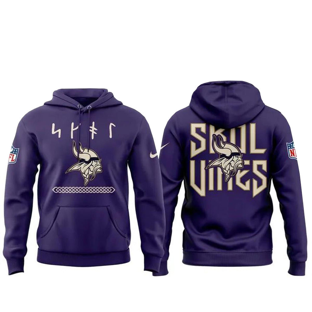 Minnesota Vikings Skol Vikes Rivalries 2026 Purple Graphic Shirt for Football Fans