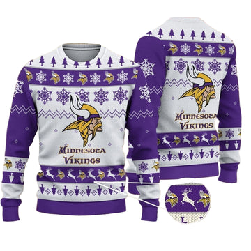 Minnesota Vikings Woolen Sweater BGSWT133