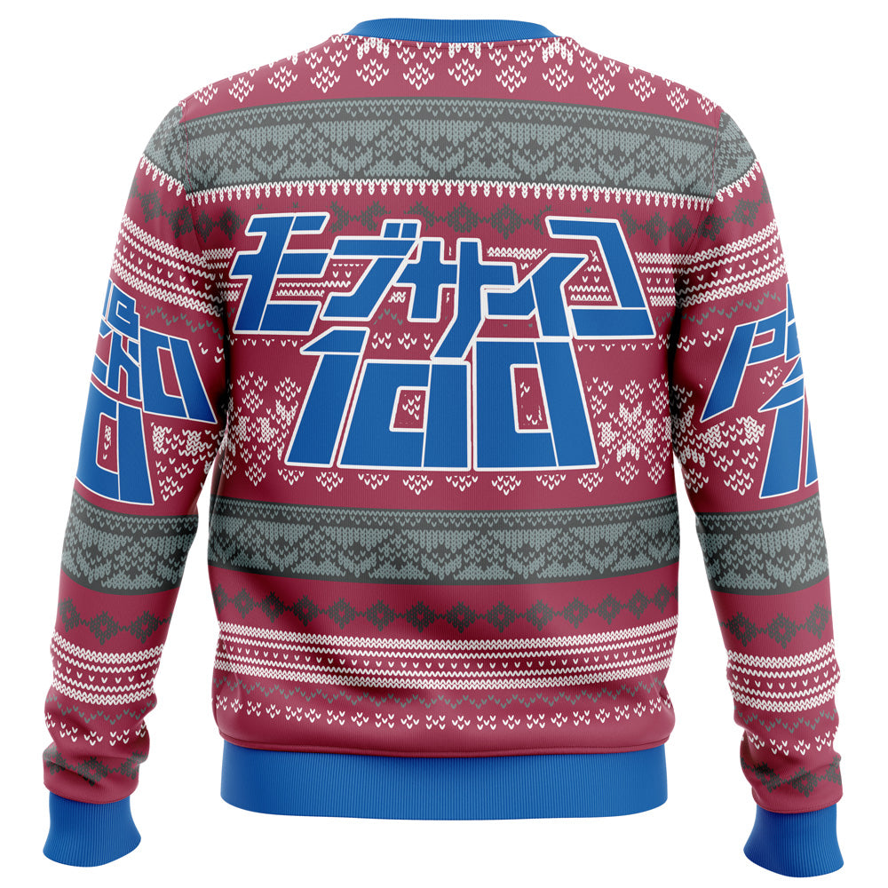Mob Psycho 100 Alt Ugly Christmas Sweater