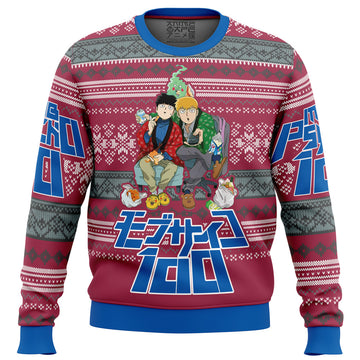 Mob Psycho 100 Alt Ugly Christmas Sweater