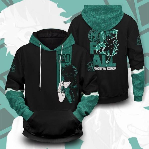 My Hero Academia Izuku Midoriya Anime 2k614 Lover Gift ,my Hero Academia All Over Print 3d Hoodie