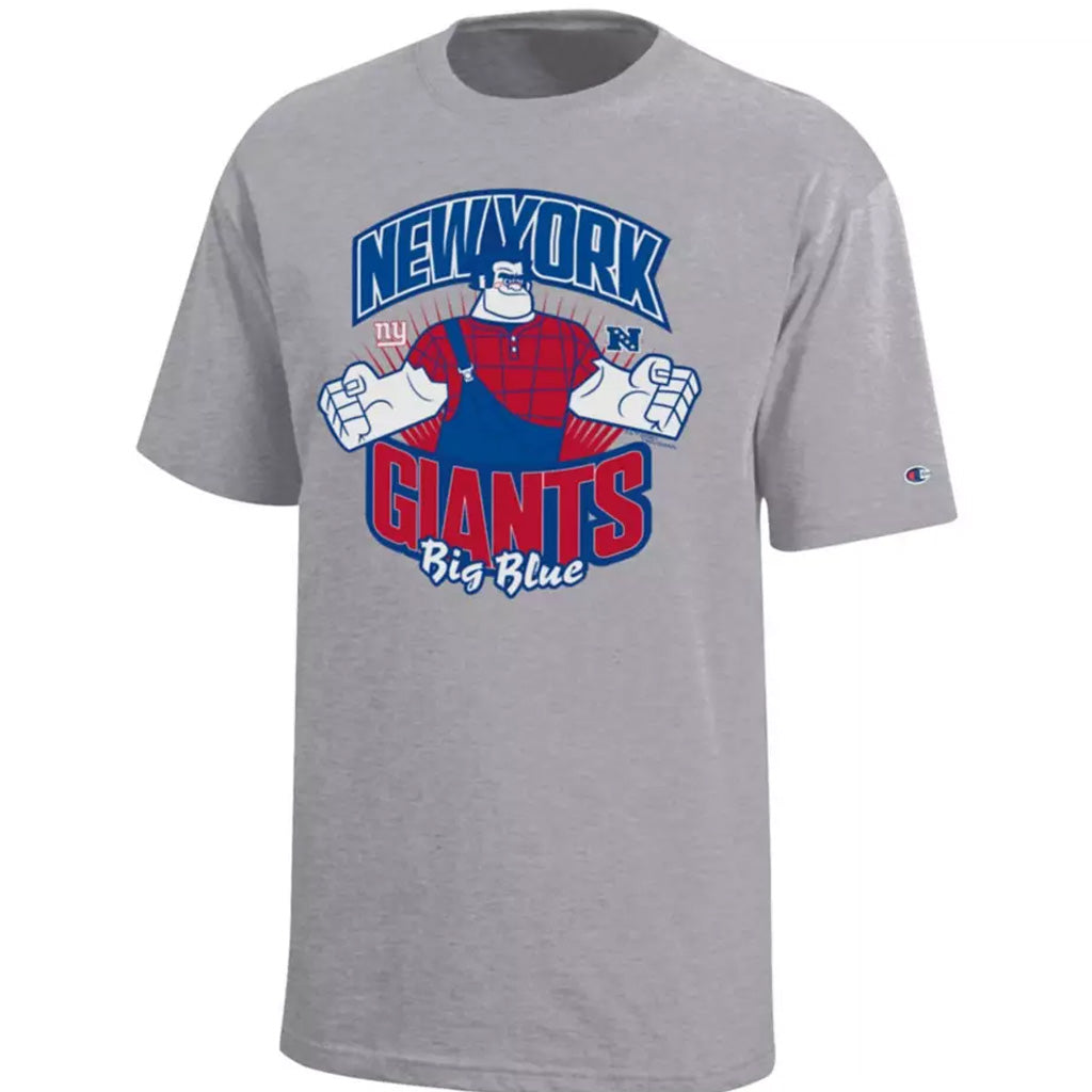 New York Giants x Wreck-It Ralph Big Blue 2026 Graphic Shirt for Football Fans