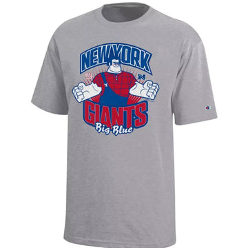 New York Giants x Wreck-It Ralph Big Blue 2026 Graphic Shirt for Football Fans
