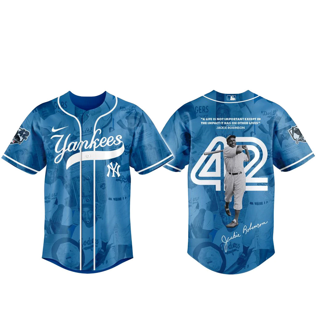 New York Yankees 42 Legacy Tribute 2026 Baseball Jersey
