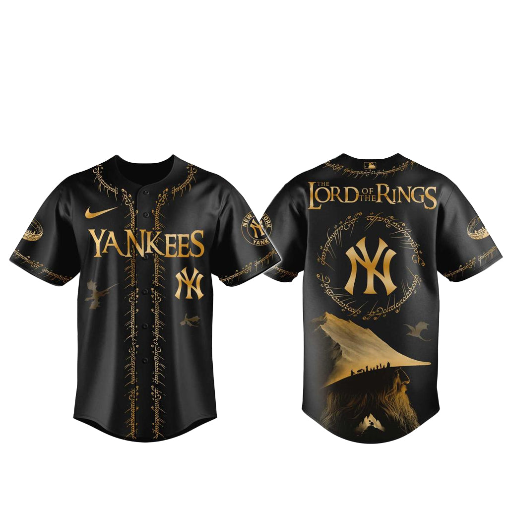 New York Yankees The Lords Of The Rings 25th Anniversary 2026 Baseball Jersey