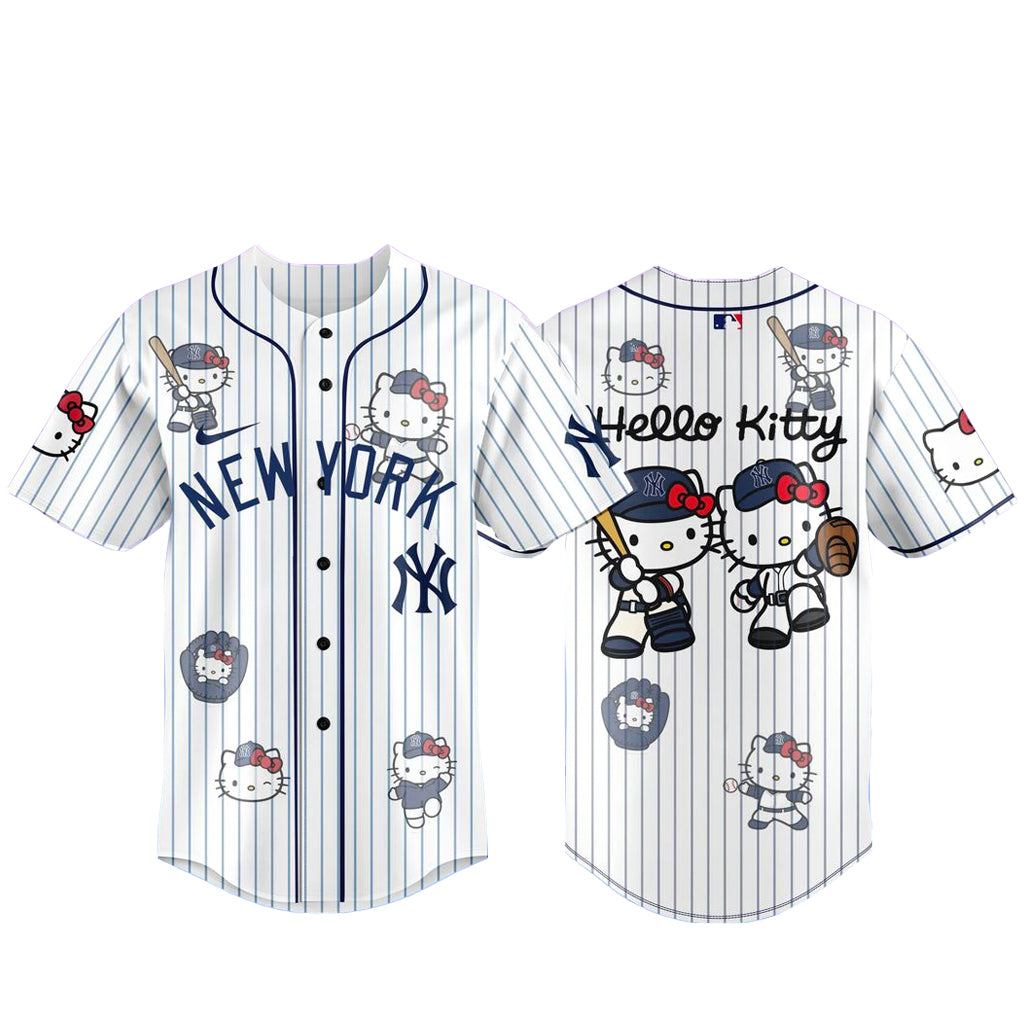 New York Yankees x Hello Kitty 2026 Baseball Jersey