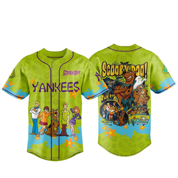 New York Yankees x Scooby-Doo Mystery Night 2026 Baseball Jersey