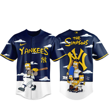 New York Yankees x The Simpsons 2026 Major Gameday Baseball Jersey
