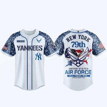 New York Yankees x US Air Force 79th Anniversary 2026 Baseball Jersey
