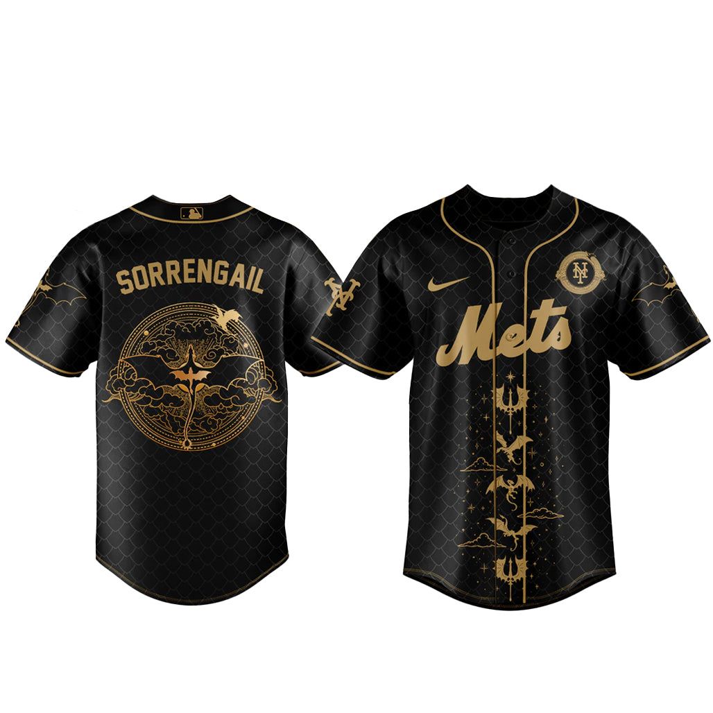 New York Mets x Fourth Wing Night 2026 Baseball Jersey