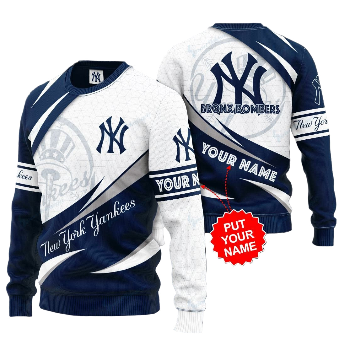 New York Yankees Personalized Sweater/ Jogger 002
