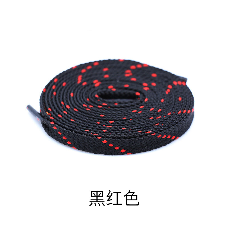 Suitable for Li Ning Color Flat Lacing Basketball Shoes Black and White Board Shoes Shen Dun Flashing City Anta Running Double-Layer Blue