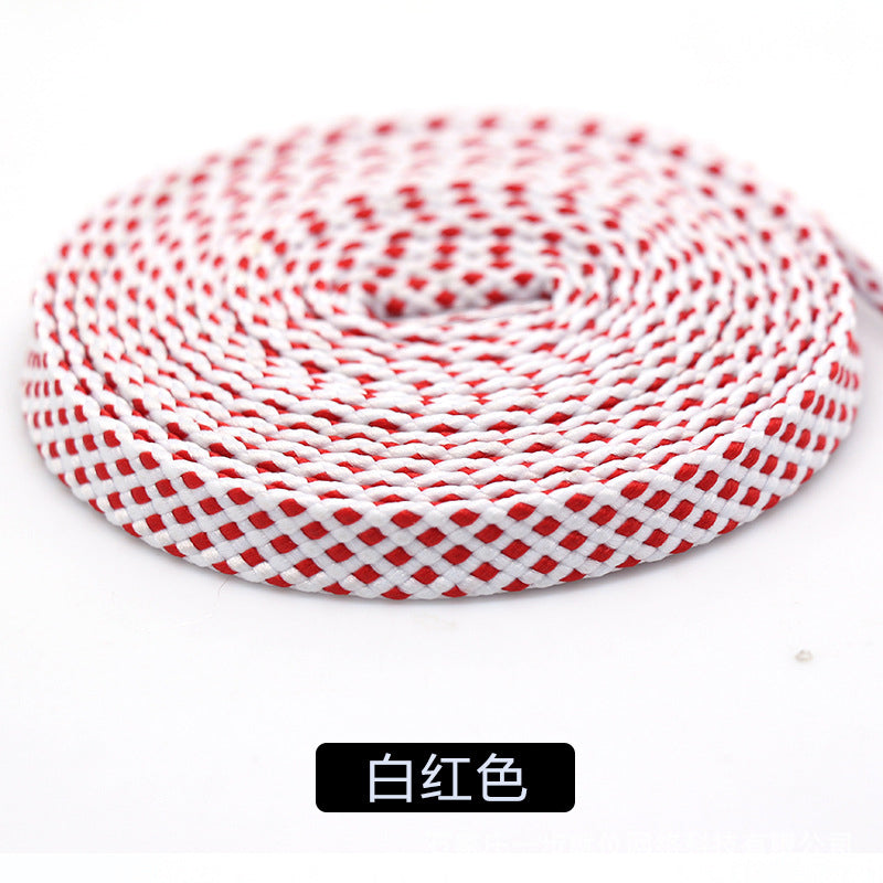 Suitable for Li Ning Color Flat Lacing Basketball Shoes Black and White Board Shoes Shen Dun Flashing City Anta Running Double-Layer Blue