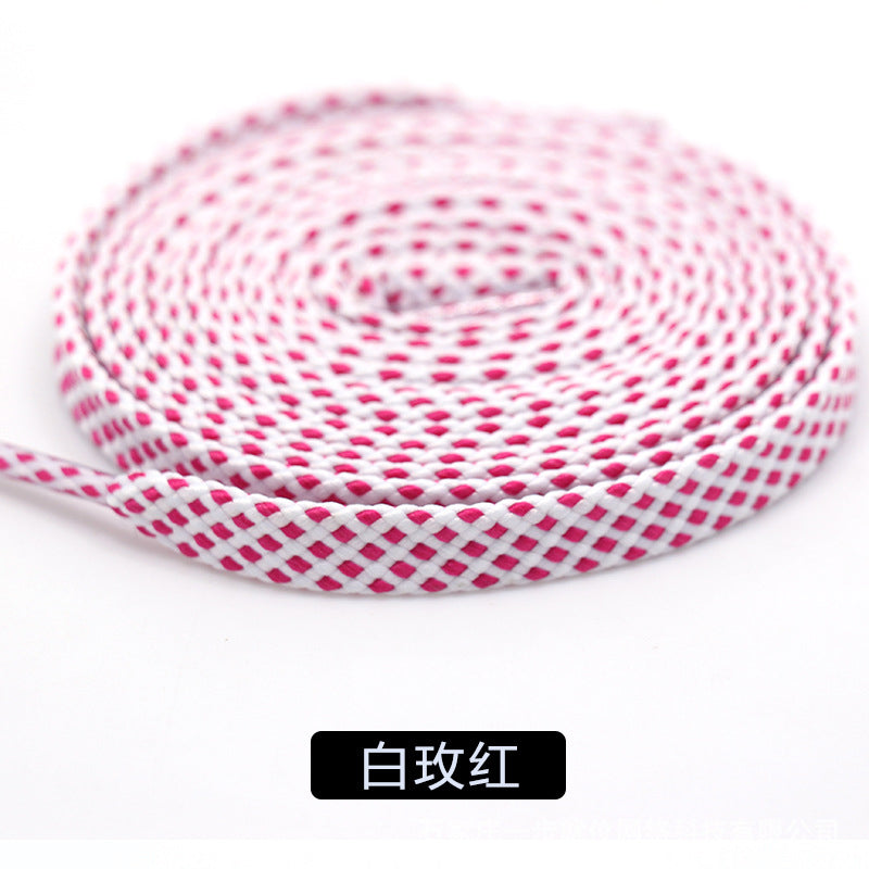 Suitable for Li Ning Color Flat Lacing Basketball Shoes Black and White Board Shoes Shen Dun Flashing City Anta Running Double-Layer Blue