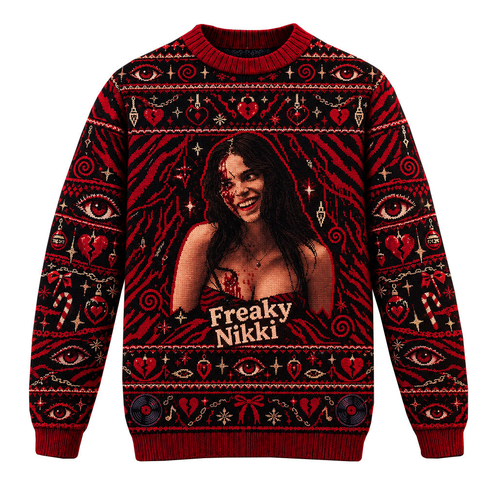 Obsession Movie 2026 Freaky Nikki Christmas Ugly Sweater