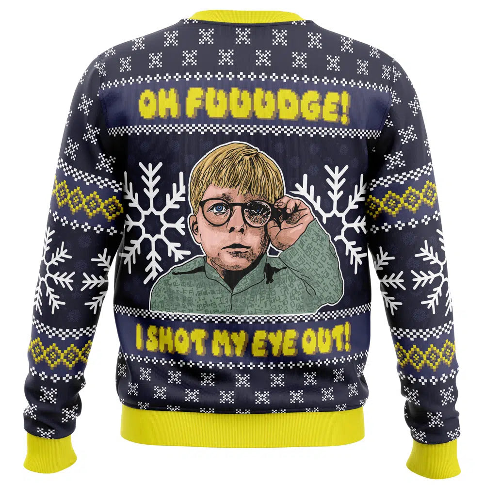 Oh Fuuudge! A Christmas Story Ugly Christmas Sweater