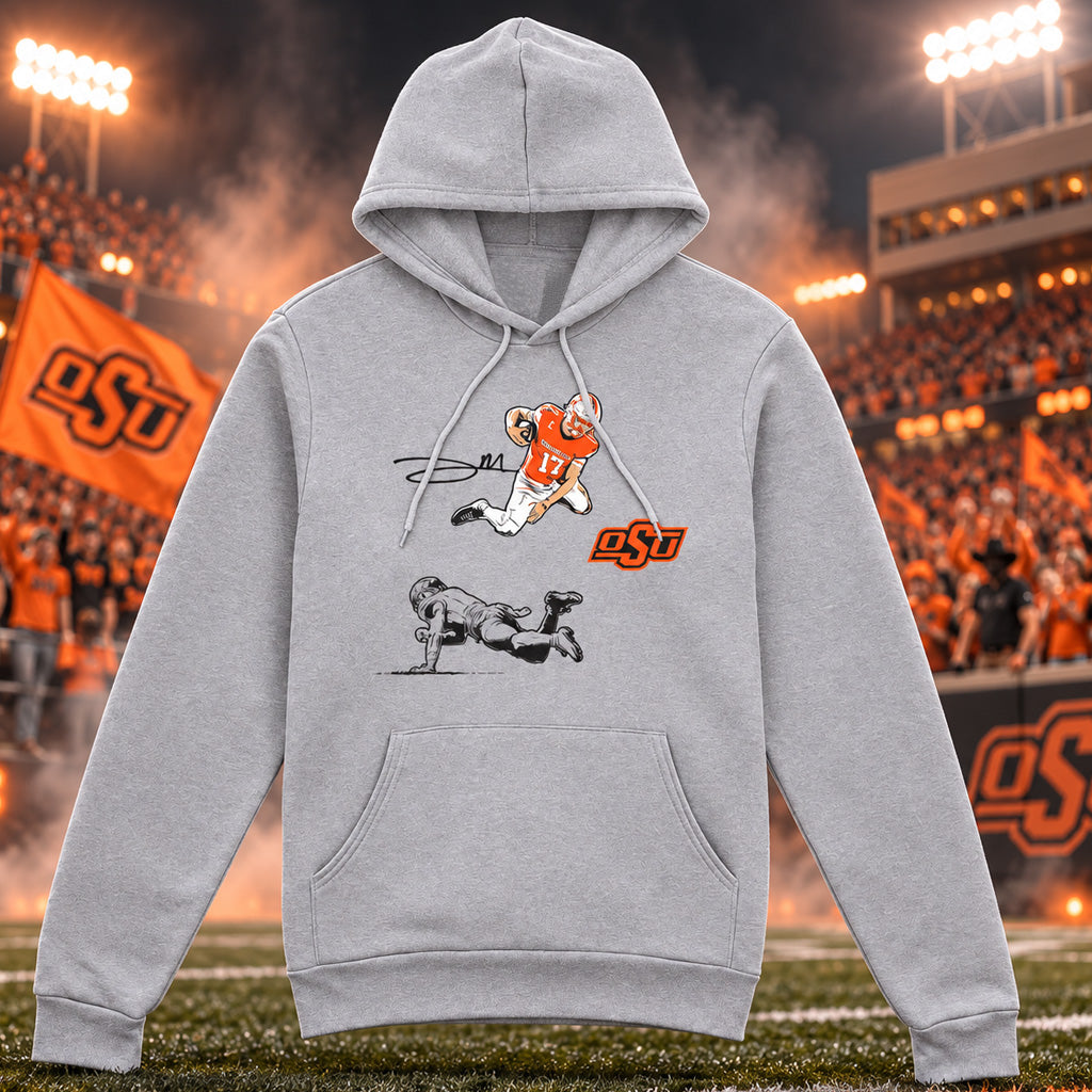 Oklahoma State Football Drew Mestemaker Air Mesty Graphic Shirt for College Football Fans
