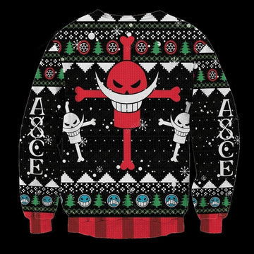 One Piece White Beard Ugly Sweater, One Piece White Beard Christmas Sweater, One Piece Lover Gift, One Piece Shirt