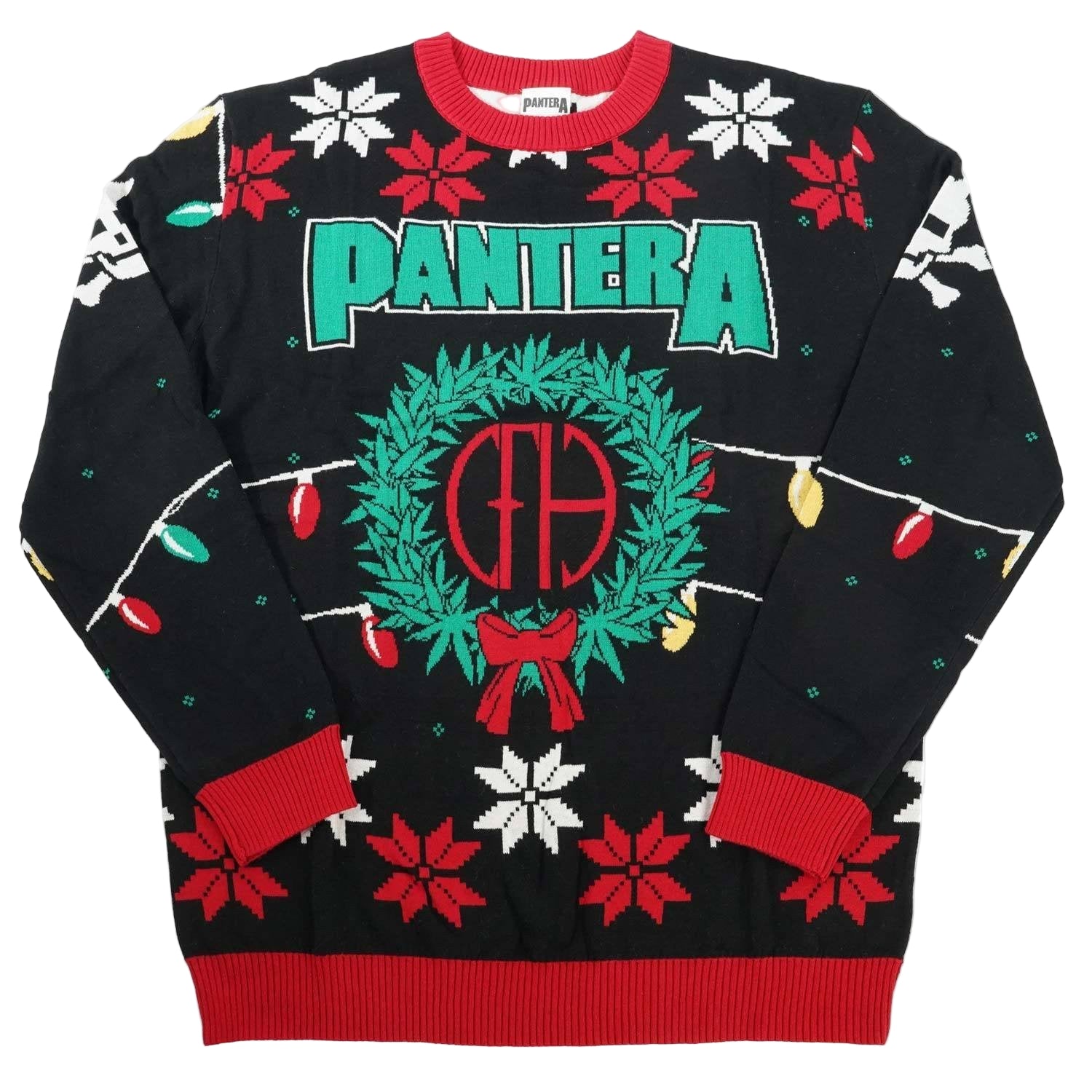 Pantera Holiday Ugly Christmas Sweater, All Over Print Sweatshirt