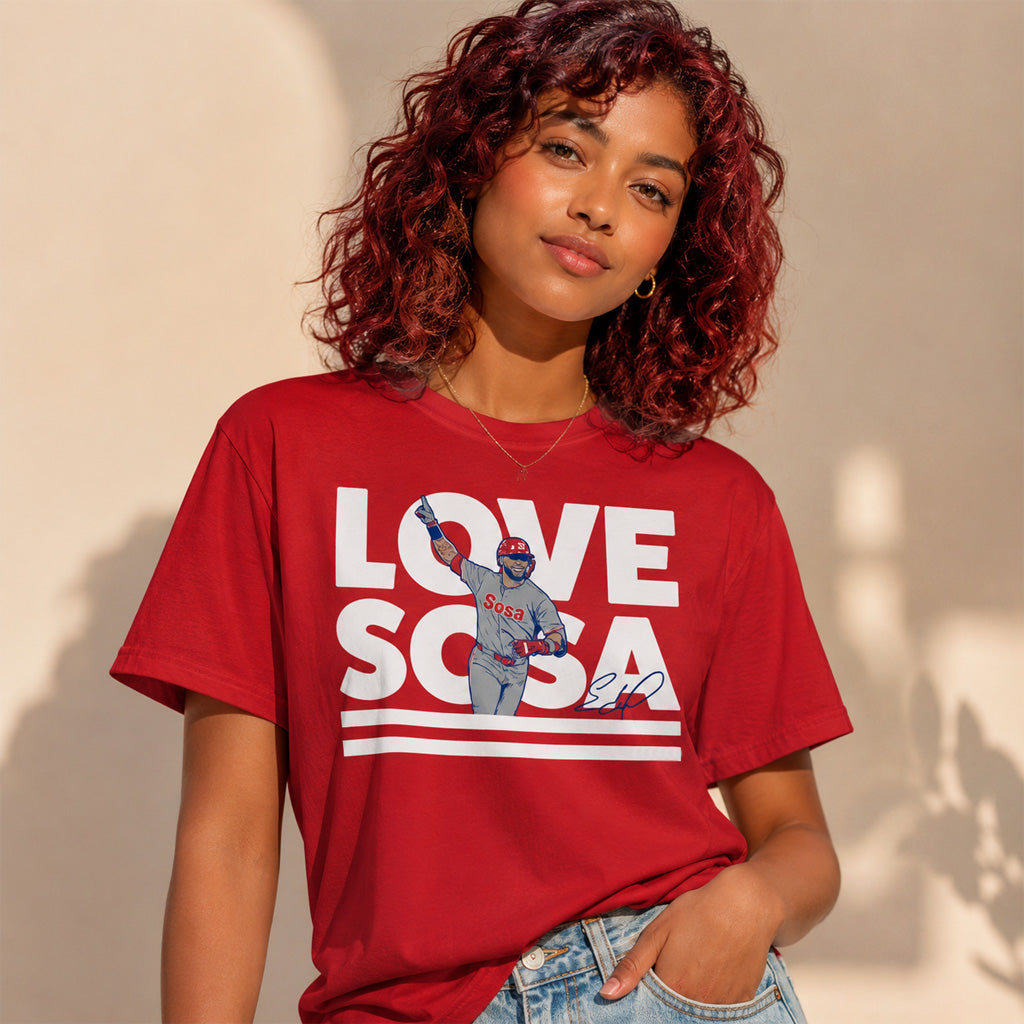 Philadelphia Phillies Edmundo Sosa Love Graphic Shirt for Baseball Fans