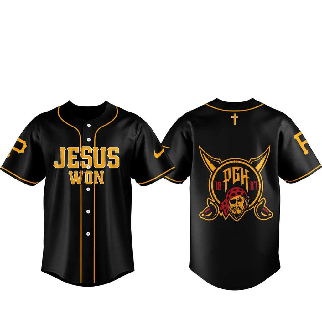Pittsburgh Pirates JS  2026 Night Of Faith Black Baseball Jersey