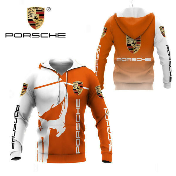 Porsche Shirt Fan Gift 64, Stylist Unisex 3d Hoodie Zip Hoodie 2235