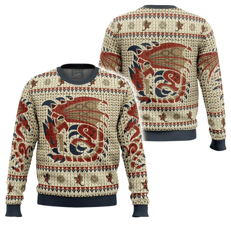 Rathalos Monster Hunter Ugly Christmas Sweater