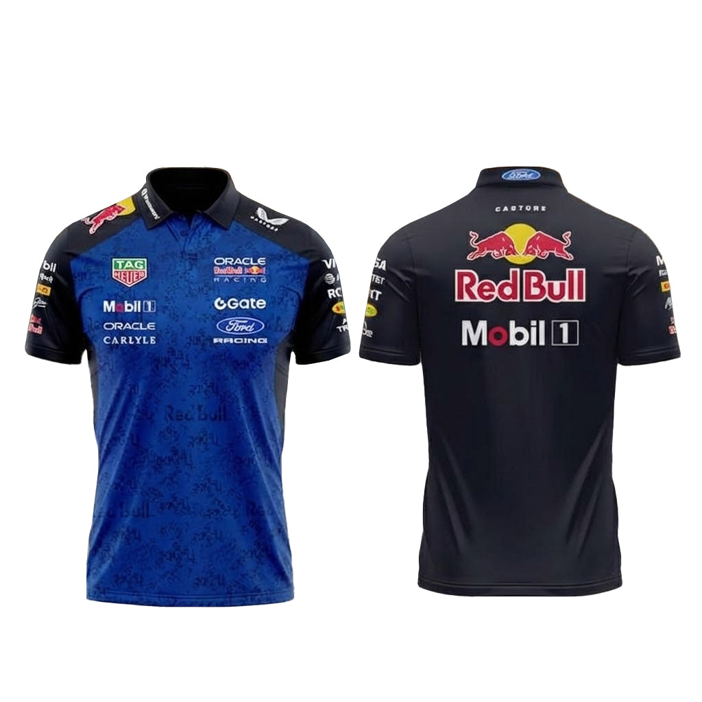Red Bull Racing Team 2026 Navy Polo Shirt