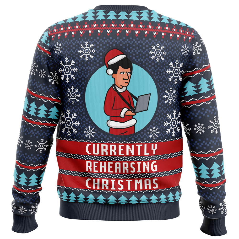 Rehearsing Christmas Ugly Christmas Sweater
