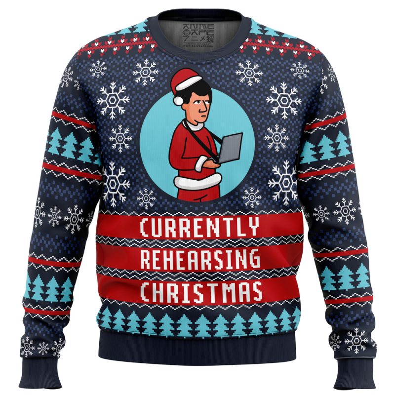 Rehearsing Christmas Ugly Christmas Sweater