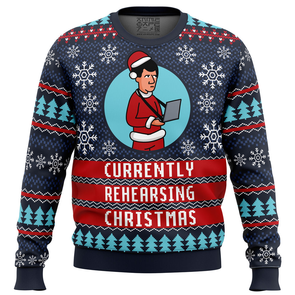 Rehearsing Christmas Ugly Christmas Sweater