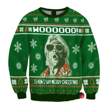 Ric Flair Is How I Say Merry Christmas Ugly Christmas Sweater, All Over Print Sweatshirt