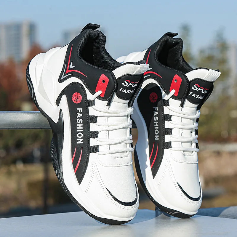 2025 Men’s Retro Basketball Shoes – Breathable Non-Slip Gym & Training Sneakers