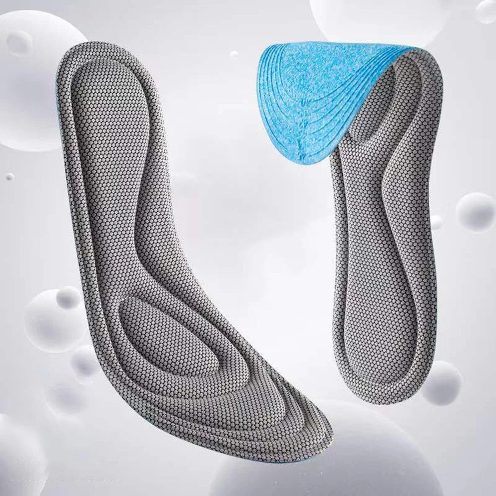 Memory Foam Insoles for Shoes Men Women Nano Antibacterial Massage Sport Insole Feet Orthopedic Cushion Running Shoe Sole