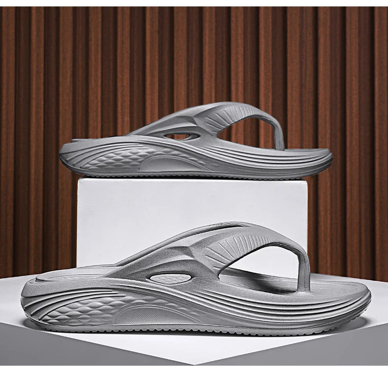 2025 New Beach Shoes for Men Women Summer Soft House Sandals Arch Support Recovery Flip Flops Comfort Orthopedic Slides