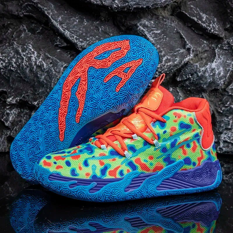 2025 New Men's Sneakers Breathable Comfortable Mens Basketball Shoes Wear-resistant Non-slip Couple's Sports Shoes Tenis