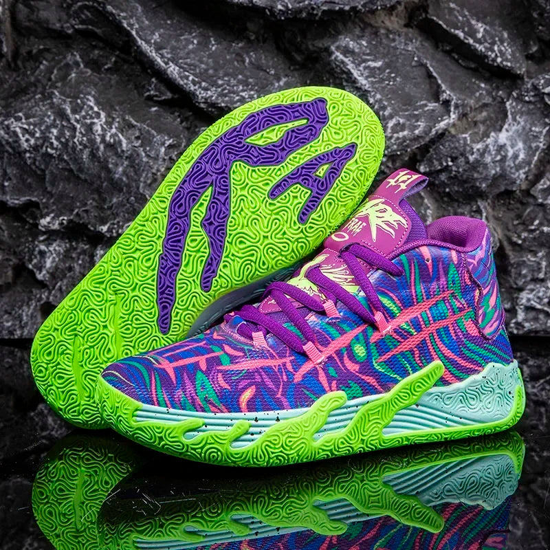 2025 New Men's Sneakers Breathable Comfortable Mens Basketball Shoes Wear-resistant Non-slip Couple's Sports Shoes Tenis