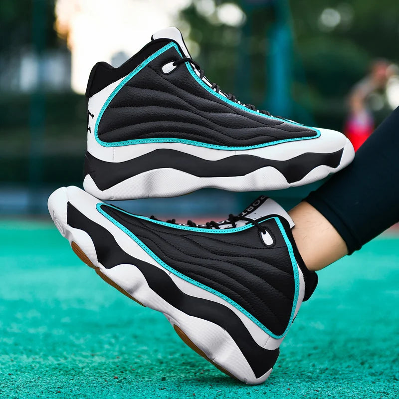 New Cool 2025 Basket Shoes Men Women High Top Training Shoes Basketball Sneakers Couples Big Size Outdoor Sport Shoes Men