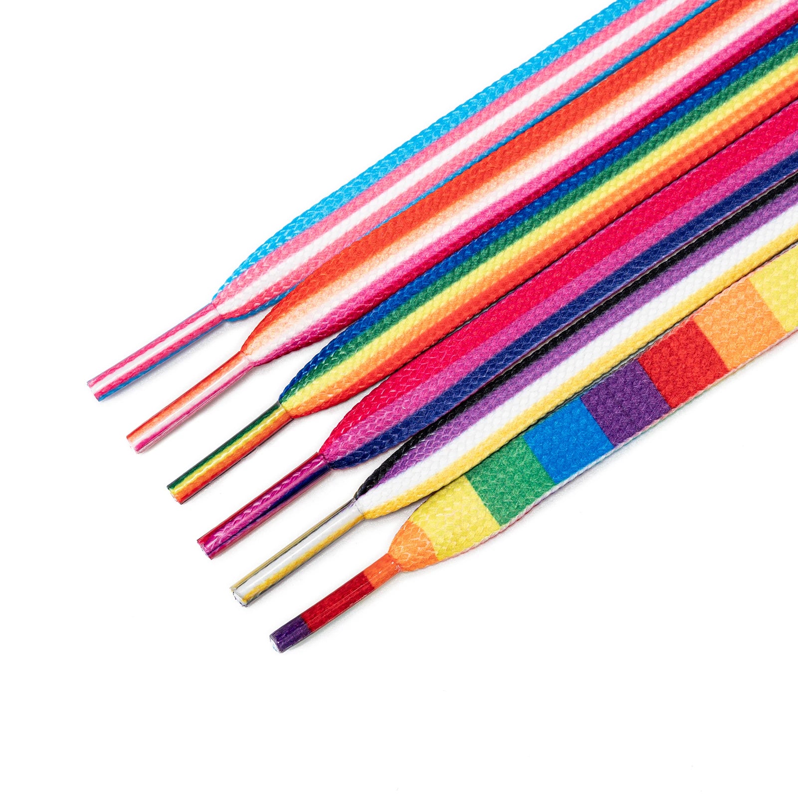 Rainbow Shoelaces – Colorful Long Laces for Sneakers