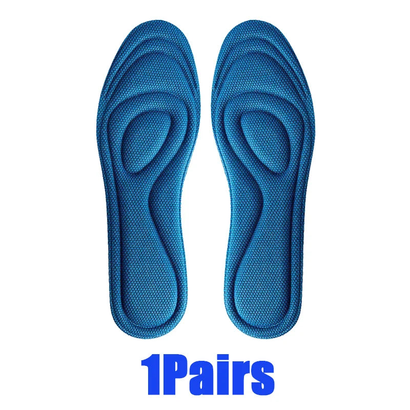 Memory Foam Insoles for Shoes Men Women Nano Antibacterial Massage Sport Insole Feet Orthopedic Cushion Running Shoe Sole