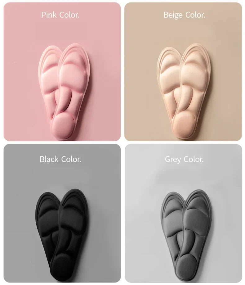 5D Massage Memory Foam Insoles for Shoes Sole Breathable Cushion Sport Running Insoles for Feet Orthopedic Feet Care Insoles