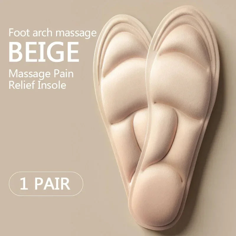 5D Massage Memory Foam Insoles for Shoes Sole Breathable Cushion Sport Running Insoles for Feet Orthopedic Feet Care Insoles